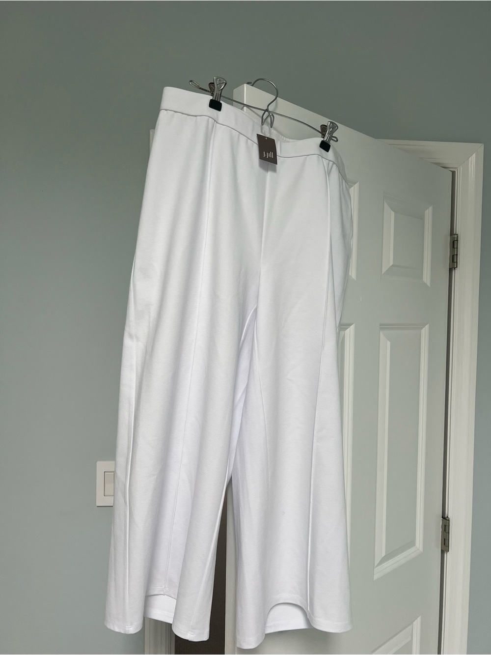 NWT J. Jill white comfy pants